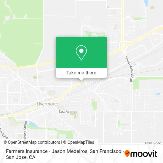 Farmers Insurance - Jason Medeiros map
