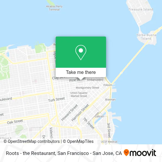Roots - the Restaurant map
