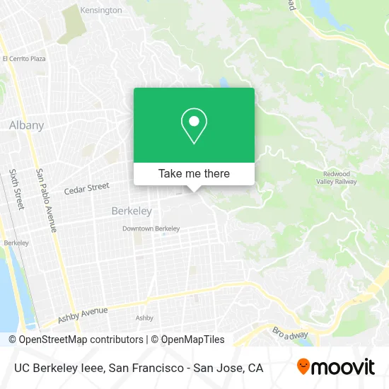 UC Berkeley Ieee map