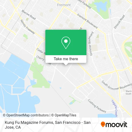 Kung Fu Magazine Forums map
