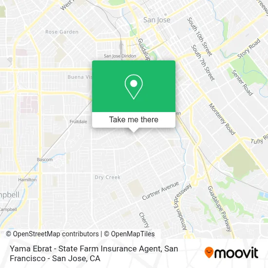 Yama Ebrat - State Farm Insurance Agent map