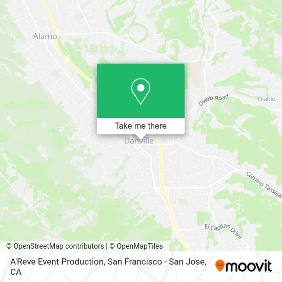 A'Reve Event Production map