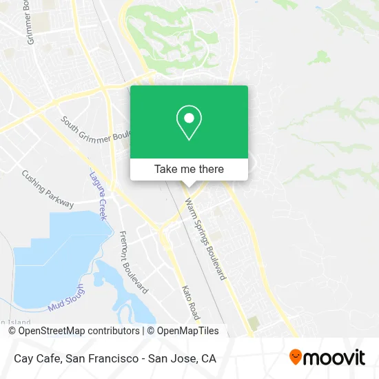 Cay Cafe map