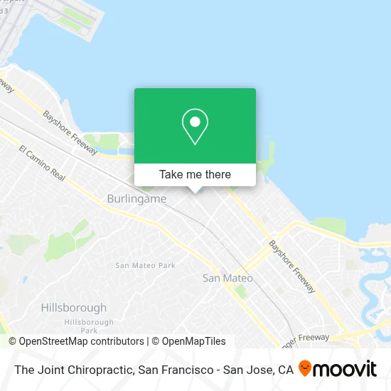 The Joint Chiropractic map