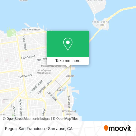 Regus map
