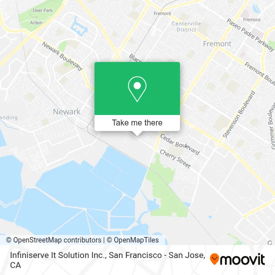 Infiniserve It Solution Inc. map