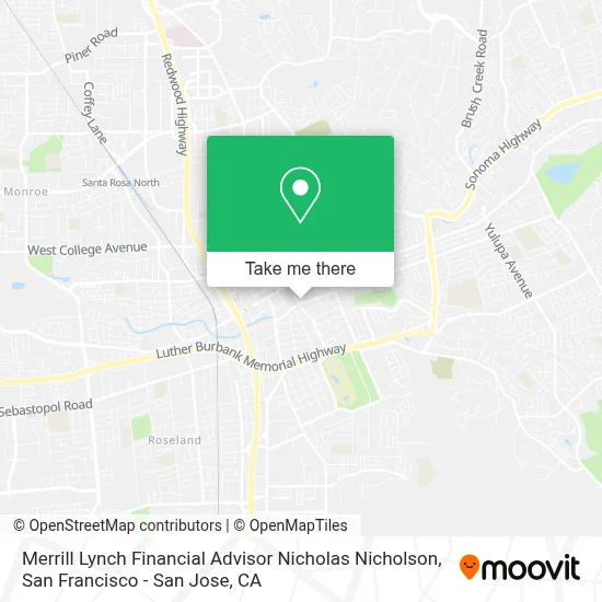 Merrill Lynch Financial Advisor Nicholas Nicholson map