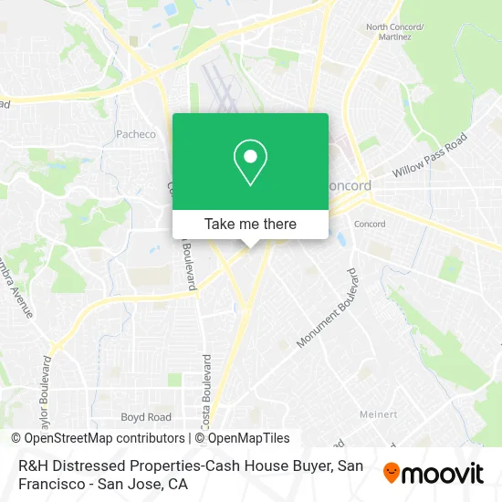 R&H Distressed Properties-Cash House Buyer map