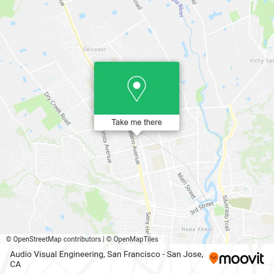 Audio Visual Engineering map