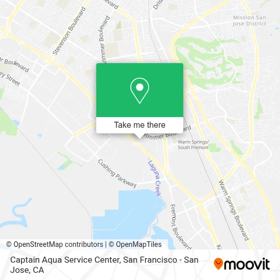 Captain Aqua Service Center map