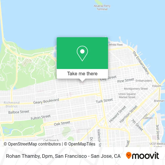 Rohan Thamby, Dpm map