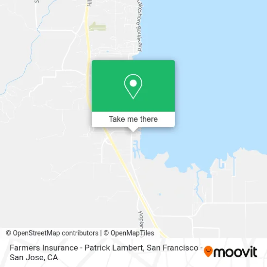 Farmers Insurance - Patrick Lambert map