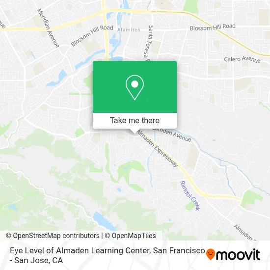 Eye Level of Almaden Learning Center map