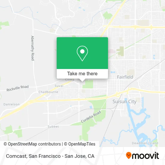 Comcast map