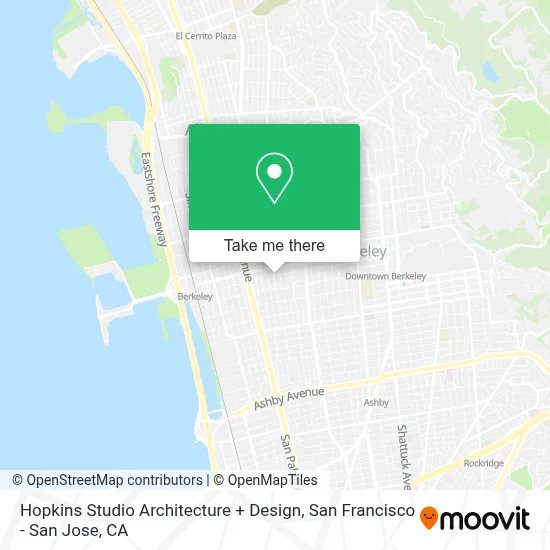 Hopkins Studio Architecture + Design map