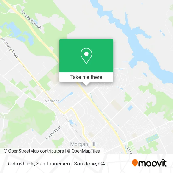 Radioshack map