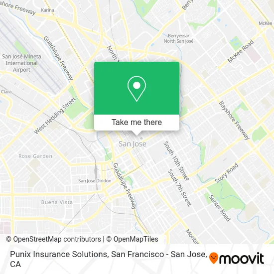 Punix Insurance Solutions map