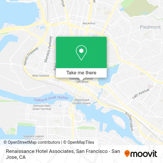 Renaissance Hotel Associates map
