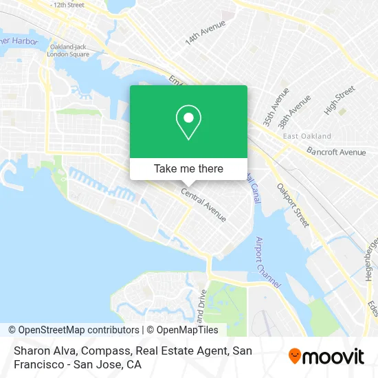 Sharon Alva, Compass, Real Estate Agent map