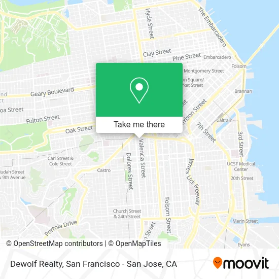 Dewolf Realty map