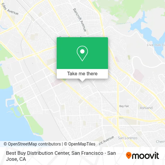 Best Buy Distribution Center map