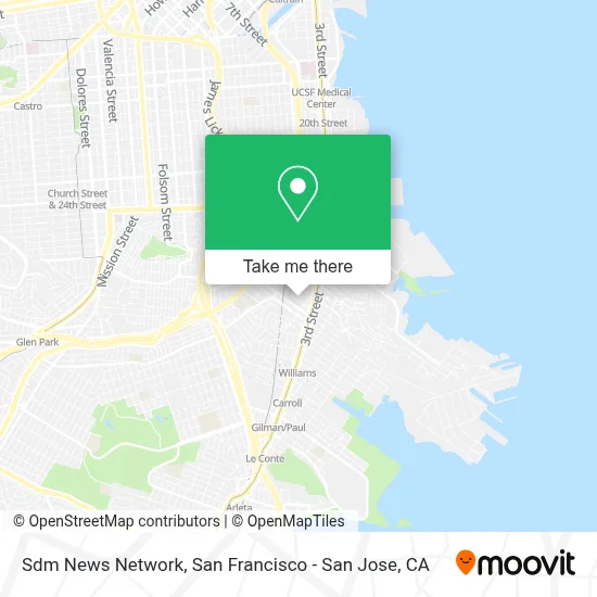 Sdm News Network map