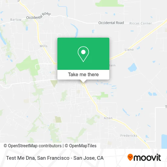 Test Me Dna map