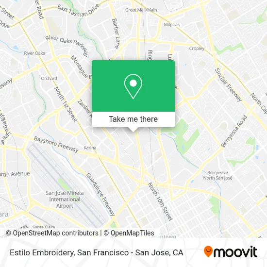 Estilo Embroidery map