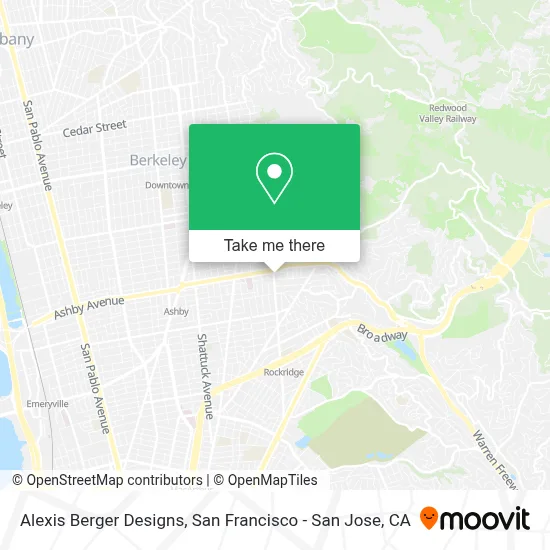 Alexis Berger Designs map