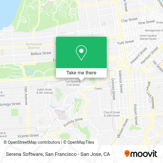 Serena Software map