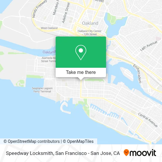 Speedway Locksmith map