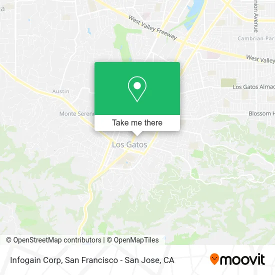 Infogain Corp map