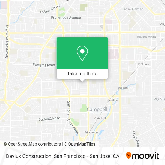 Devlux Construction map