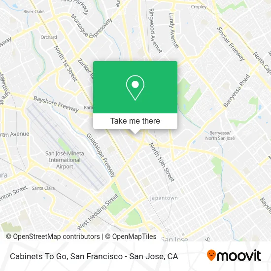 Cabinets To Go map