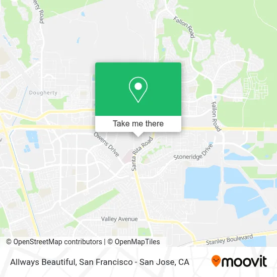 Allways Beautiful map