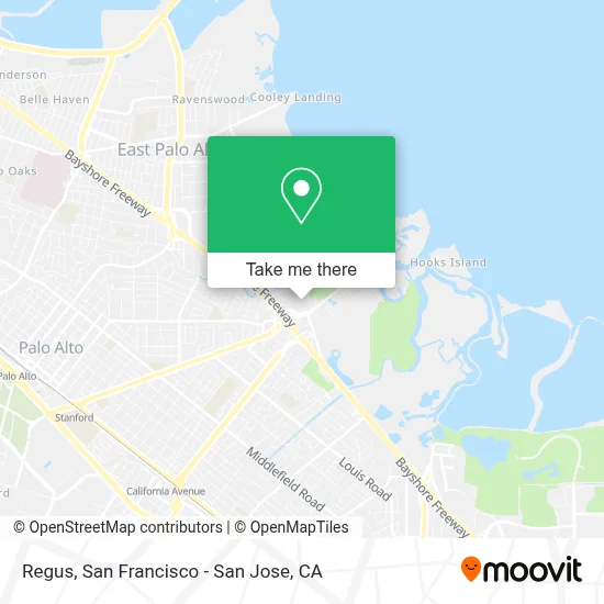 Regus map