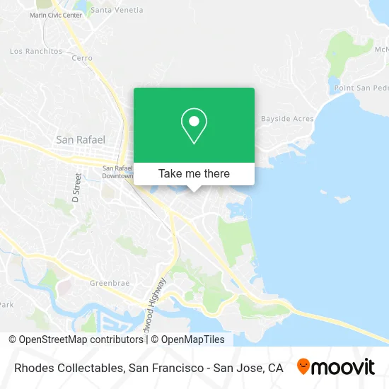 Rhodes Collectables map