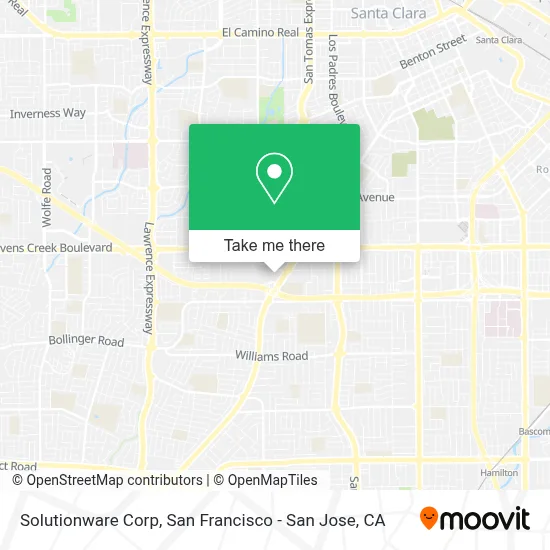 Solutionware Corp map