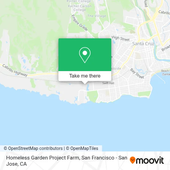 Homeless Garden Project Farm map