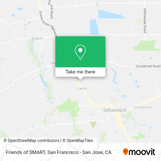 Friends of SMART map