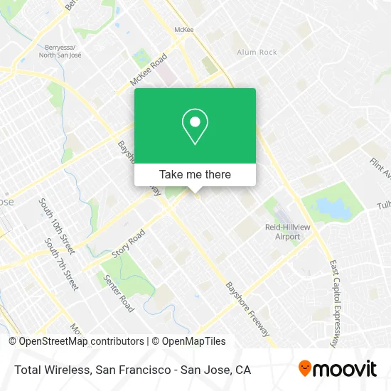 Total Wireless map