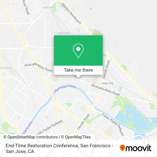 End-Time Restoration Conference map