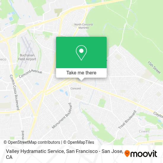 Valley Hydramatic Service map
