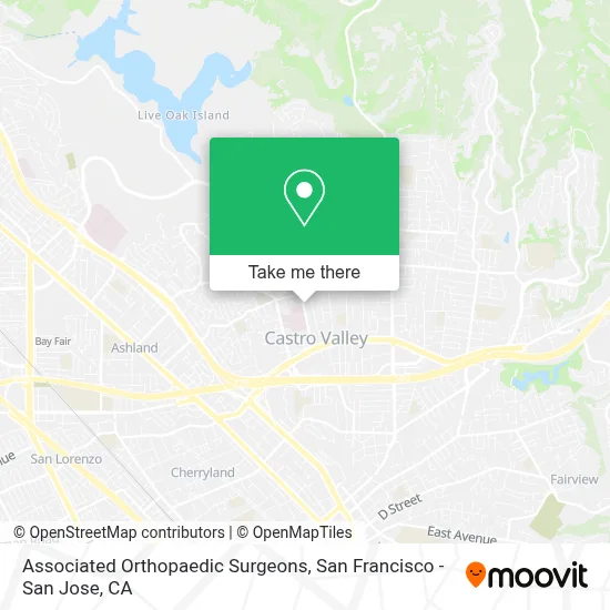 Associated Orthopaedic Surgeons map