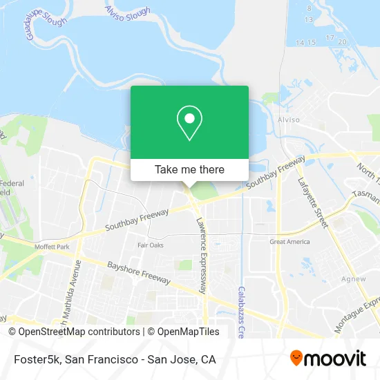 Foster5k map