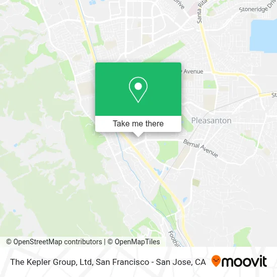 The Kepler Group, Ltd map