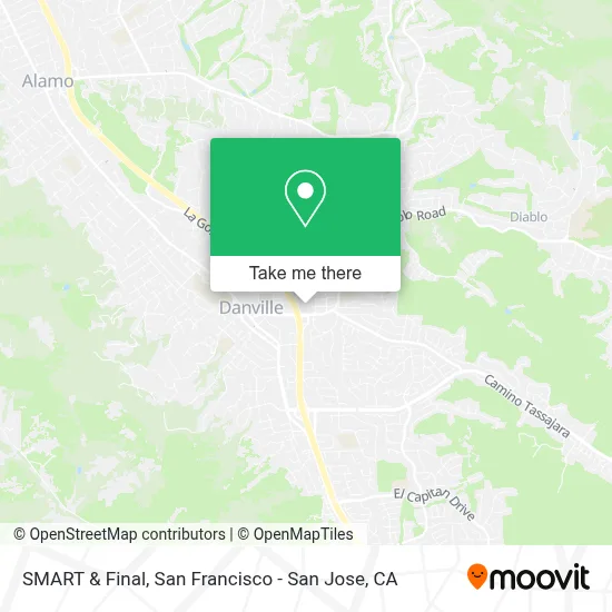 SMART & Final map