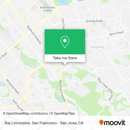 Raj Limousine map