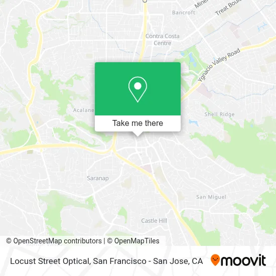 Locust Street Optical map