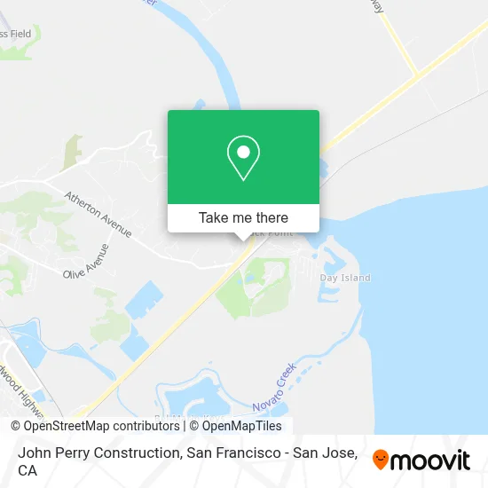 John Perry Construction map